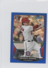 2013 Bowman Chrome Minis Blue Refractor 13/99 Anthony Rendon #317 Rookie RC 2x6
