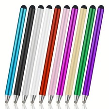 Universal Metal Capacitive Styluses Pen For Tablets And Smartphone With Rubber