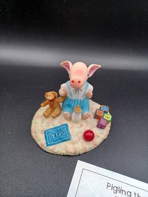 Pigling The Pog Milkies Christine Haworth Ltd Edition of 2000 Baby Pig 