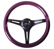 Nrg For Classic Wood Grain Steering Wheel 350mm Purple Pearlflake Paint Nrg For Classic Wood Grain Steering Wheel 350mm Purple Pearlflake Paint