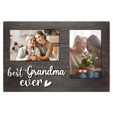Grandma Gifts, Mothers Day Grandma Gift from Grandkids, 3D Photo Frame Hold 4...