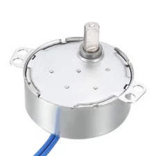 Metal Gear Synchronous Synchron Motor AC 100-127V 1.3-1.5RPM 50-60Hz CCW/CW 4W