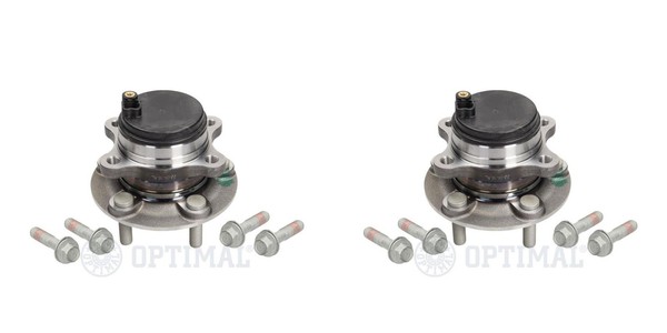 Optimal 2X Radnabe Radlagersatz Hinterachse FüR Ford Mondeo V Turnier CF CE CD-image