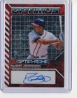 2025 Leaf Optichrome Dave David Justice Optimus SHIMMER AUTO AUTOGRAPH TRUE 1/1