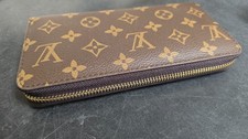 Louis Vuitton Monogram Zippy Zip Around Long Wallet Brown