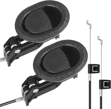 Recliner Replacement Parts with Pull Handle and Release Cable (2-Sets), 2set 