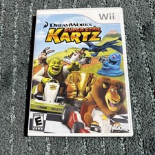DreamWorks Super Star Kartz Wii Video Game Kart Racing Multiplayer