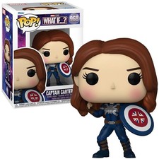 Funko POP! Figura de vinilo Marvel Captain Carter (Stealth Suit) What If #968 nueva