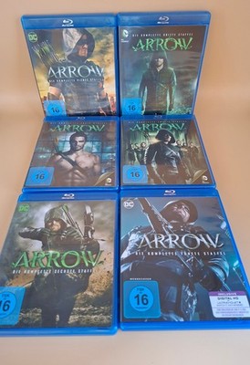 Arrow - Die kompletten Staffeln eins bis sechs auf Blu-ray