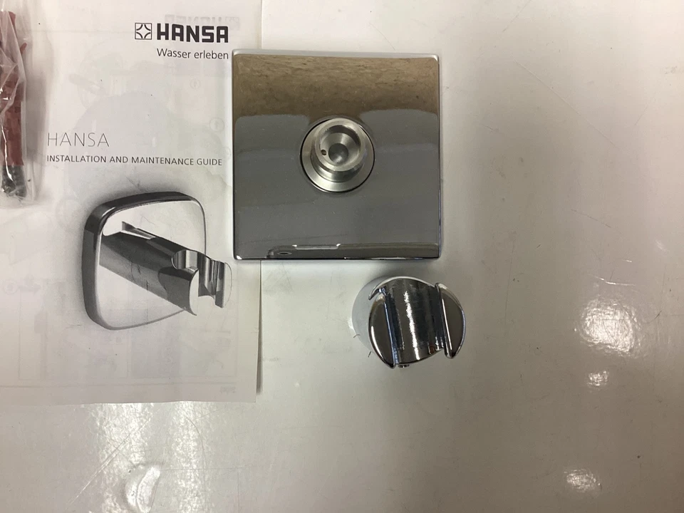 Hansa Designo Supporto Per Doccia Cromato, Supporto Per Doccia, Nuovo, 44440100 - Immagine 4 di 4