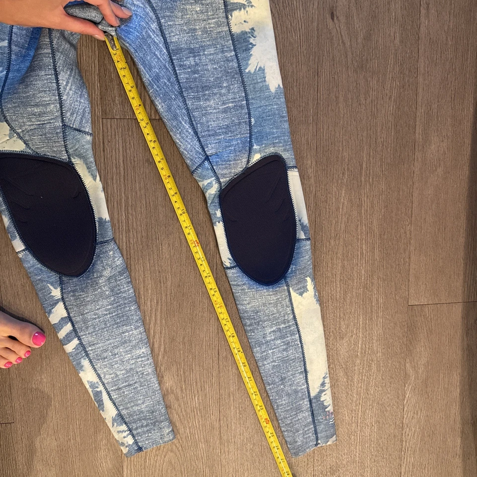 Billabong серфинга капсулы полный длинные рукава 3/2 мм гидрокостюм женский размер 2/XS синий   - Изображение 4 из 4