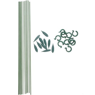 10 Pcs Orchid Support Rack Flower Supports Stakes Gardening Rods