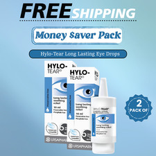 Hylo-Tear Long Lasting Eye Drops 10ml   PACK OF 2-EXP-04/2028