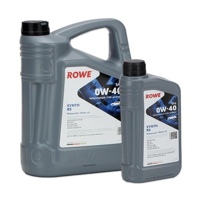 6L ROWE SYNTH RS 0W40 Motoröl Öl MB 229.5 Porsche A40 PSA B712296 VW 502/505.00