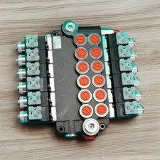 Directional Control Valve 6-spool Hydraulic Solenoid 80 L/Min 21GPM 24VDC