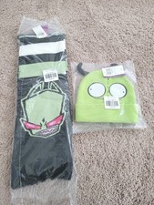 Invader Zim Scarf And Beanie - Brand New With Tags!