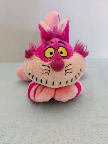 Disney Store Alice in Wonderland's Cheshire Cat Bean Bag Plush Small 6"