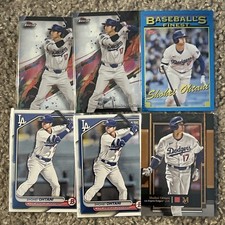 Lot of 6 Shohei Ohtani 2024 topps finest insert museum collection bronze bowman
