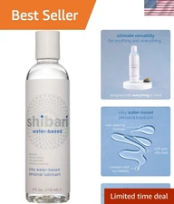 Silky Smooth Water-Based Lubricant - 4 oz for Ultimate Intimacy Experience