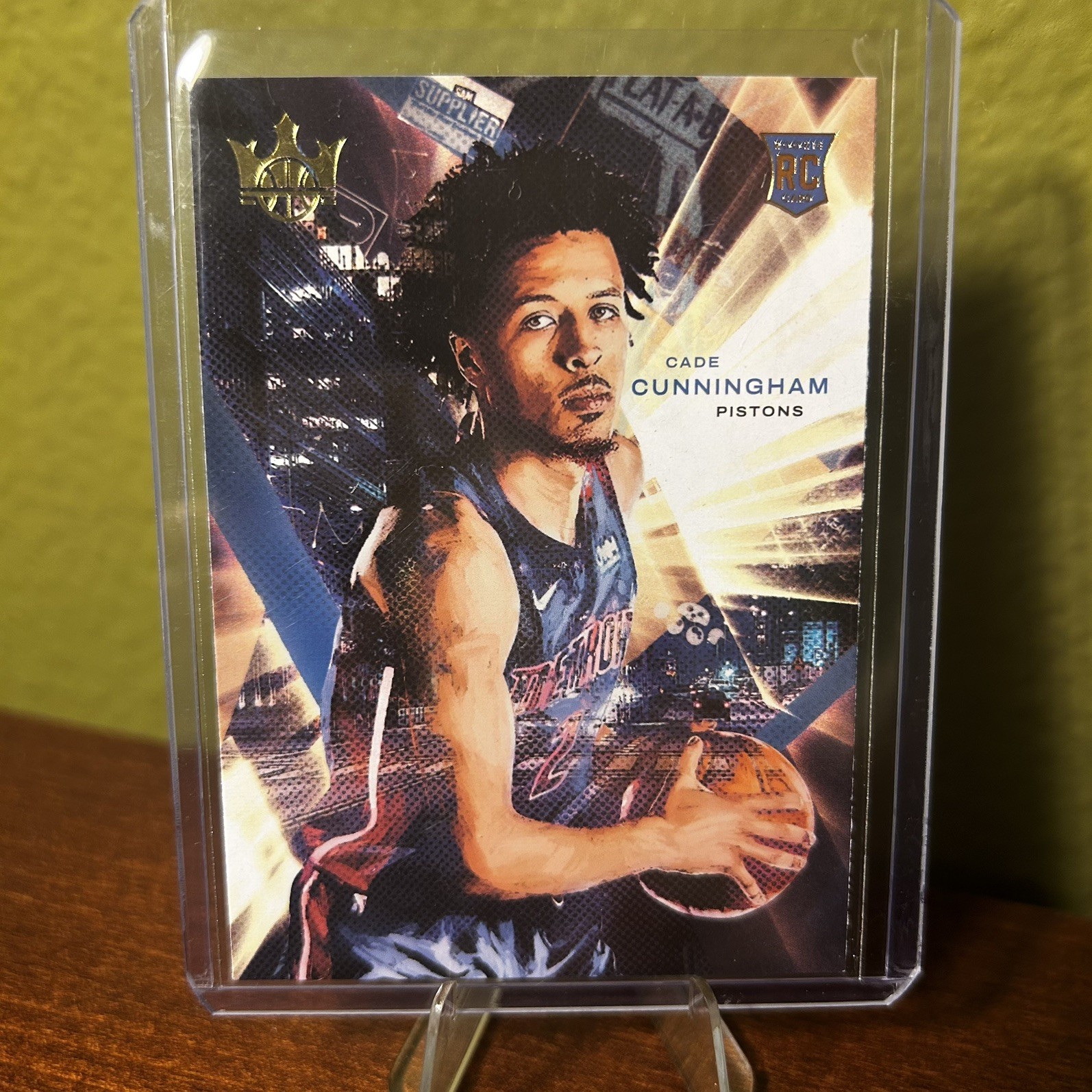 2021-22 Panini Court Kings CADE CUNNINGHAM RC Level 1 #77 Rookie Pistons