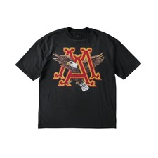 AMIRI Mens Vintage Ma Eagle Print Oversized S...