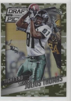 2015 Panini Prizm Collegiate Draft Picks Camo 21/199 Julius Thomas #57 7p8