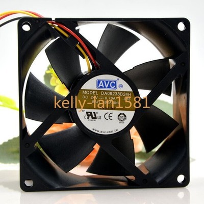 100% Test 1pc AVC DA09238B24H 24V 0.70A 9CM 9038 3-Wire Inverter Cooling Fan *yt