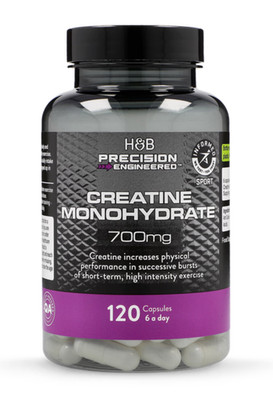 Holland Barrett Precision Engineered Creatine Monohydrate 700mg 120 Caps UVP 25£