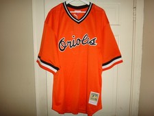 Cal Ripken 1988 Mitchell & Ness Baltimore Orioles Big & Tall Authentic BP Jersey