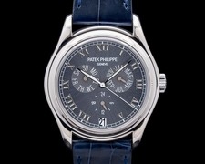 Patek Philippe 5035G-017 5035G Annual Calendar 18K White Gold Gray Roman Dial