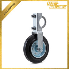 Gate Support Wheel 6 Inch Heavy Duty for Metal Tube Fence Gate Chain Link Ranch