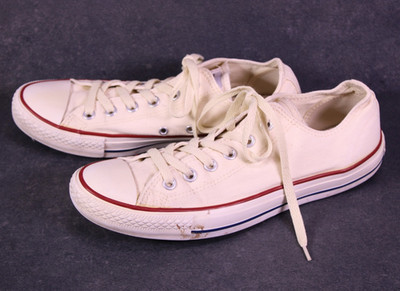 Converse Sneaker Chucks All Star Classic OX Unisex Gr. 41,5 creme Canvas  BC1777