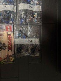 lego ninjago water strider 70611 ( Sealed bags, Missing Bag 1, 75% complete)