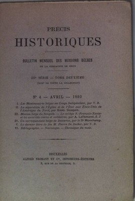 Précis Historiques: Bulletin Mensuel Des Missions Belges De La Compagnie 1749766