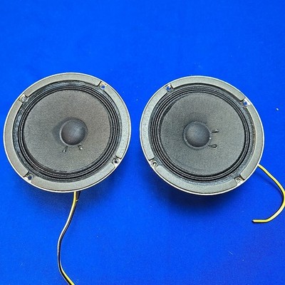 Pair Sansui S-200 Squawker Mid-Range continuity tested