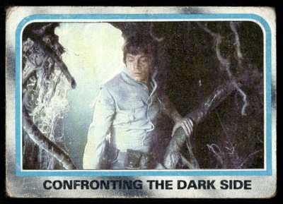 1980 Topps Star Wars: The Empire Strikes Back #246 Confronting the Dark Side