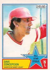 DAVE CONCEPCION 1983 O-PEE-CHEE BASEBALL #32