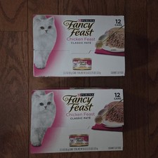 24 Cans 3oz Each Purina Fancy Feast Chicken Feast Classic Pate Wet Cat Food