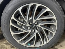 Wheel 20x8 Aluminum Machined Face 15 Spoke Twisted Fits 19-22 Nautilus 2838637