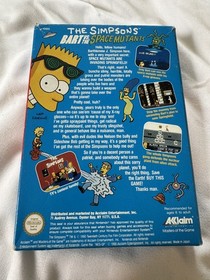 The Simpsons Bart vs Space Mutants NES Nintendo PAL A Boxed Manual Working