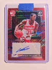 2024-25 Panini Donruss Optic Retro Series Signatures Dominique Wilkins #RSS-WIL