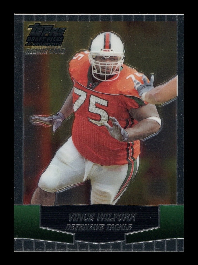 Vince Wilfork Topps Draft Picks & Prospects #136 Base