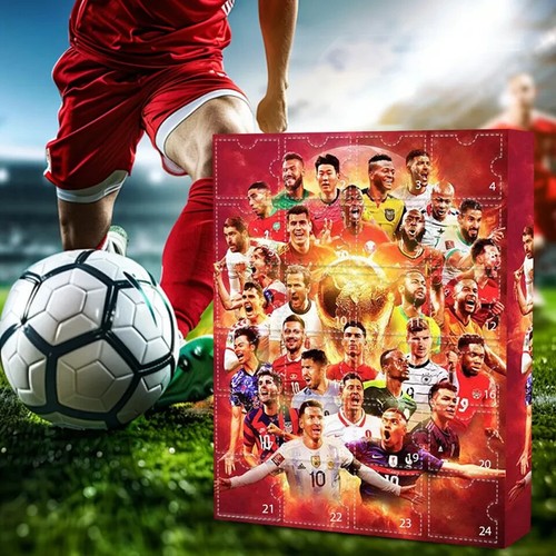 Charming World Cup Advent Calendar Exclusive Pvc Design Ideal For Festive 2024 - Picture 5 of 9