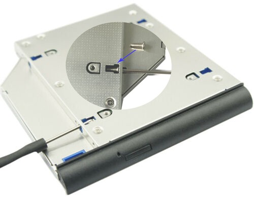 For HP EliteBook Upgrade Bay 6930p,8440p,8530p,8540p 2nd SSD hard drive Caddy - Bild 4 von 4