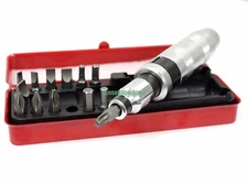 14pc 1/2" Impact Driver Set Screwdrivers SAE  Bits Set Reversible Hand Tools