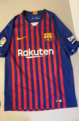 FC Barcelona Nike home jersey 18/19 (Messi #10) Adult | eBay UK