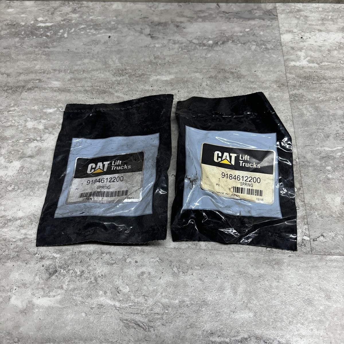 Lot Of 2 OEM Caterpillar CAT 91846-12200 9184612200 Spring, New | eBay