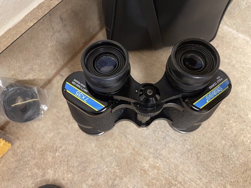 Tasco Binoculars~7x35mm 15-7x35 (346ft/1000YDS 115M/1000M)W/Case, Covers & strap - Picture 3 of 16