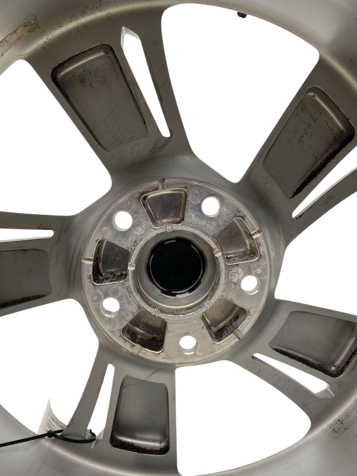 2016-2020 BENTLEY BENTAYGA OEM 22X10 5 SPOKE WHEEL RIM | SILVER *SCUFFS+SCRAPES*