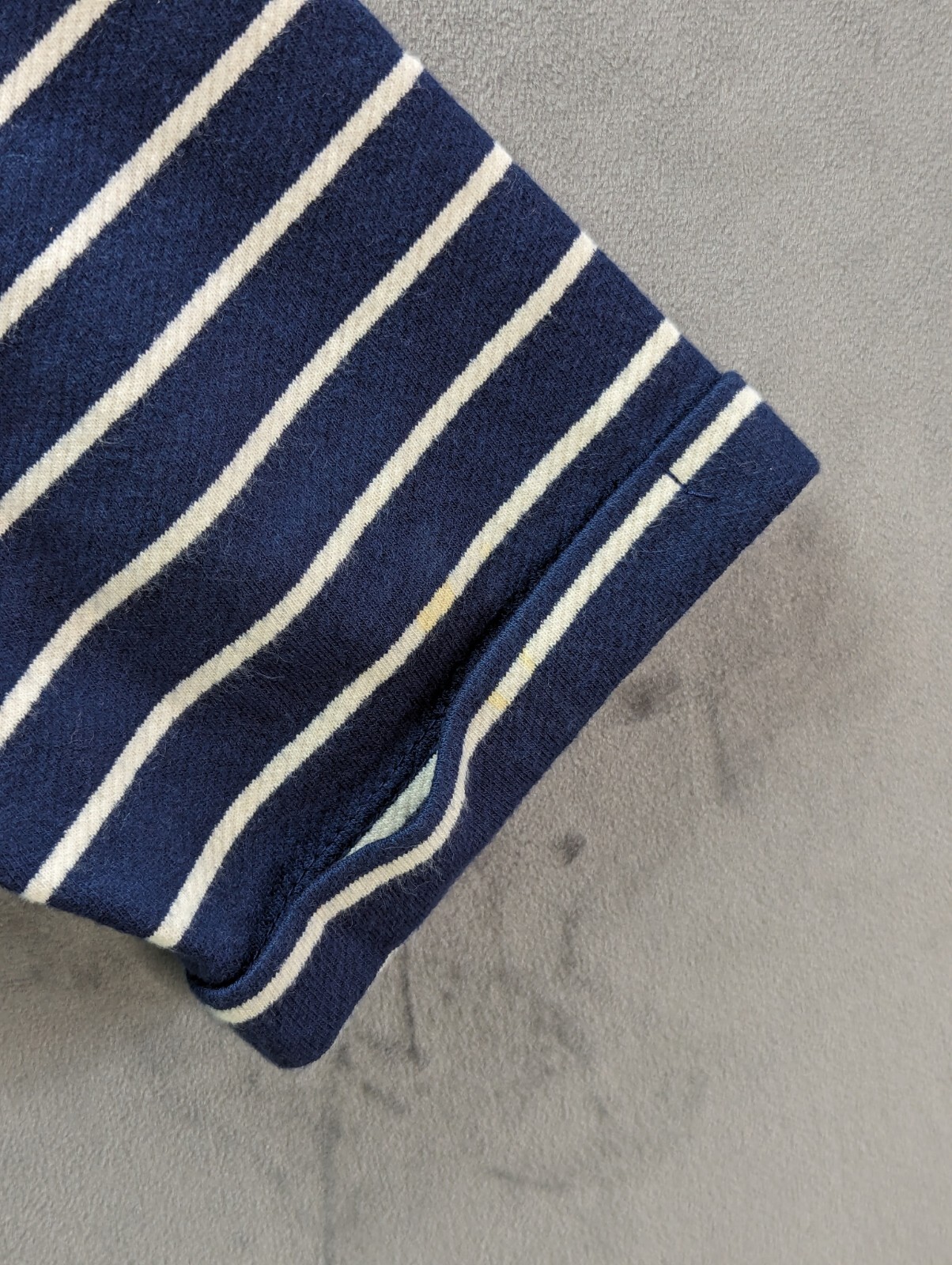 Fat Face Striped Dress Size 10 Blue 3/4 Sleeves 100% Cotton Summer Festival image 5